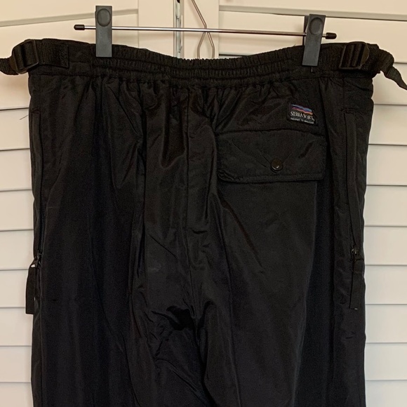 SKI/SNOWBOARD PANTS-MEN-BLACK - Picture 3 of 9